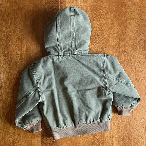 Carhartt vintage olive green jacket 4T - Picture 7 of 11